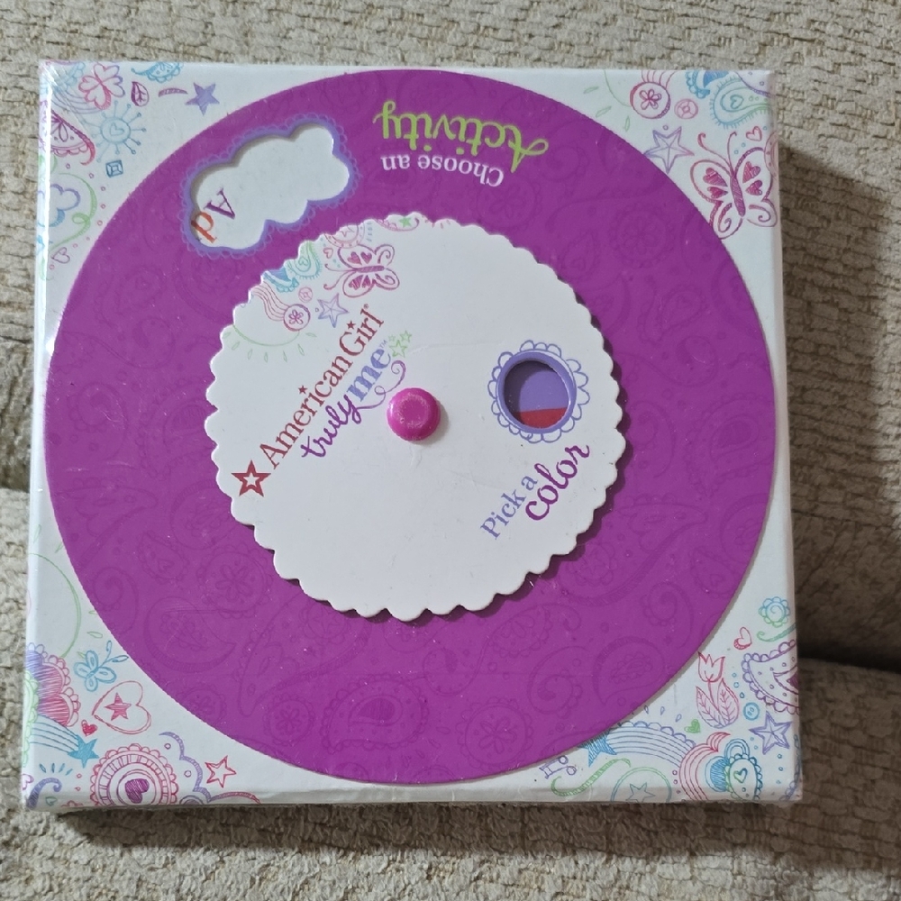 American Girl Color Picker with Purple Design